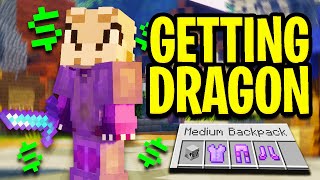 GETTING DRAGON ARMOR THROUGH BAZAAR FLIPPING  Hypixel Skyblock [upl. by Ot]