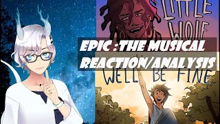 Seiker Reacts Epic The Musical  Little WolfWell Be Fine Other Animatics [upl. by Yadnus674]