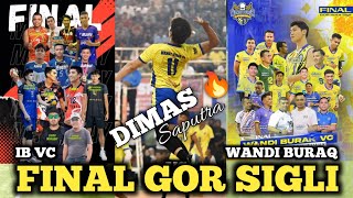 FINAL 🔥 DIMAS SAPUTRA VS HAFIF DANDI GOR SIGLI 2024 🔥 VOLI BALL TARKAM TERBARU [upl. by Farkas]