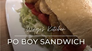 Po Boy Sandwich  Remoulade Sauce  Creole Seasoning [upl. by Tikna]