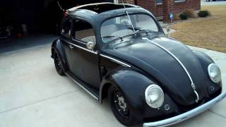 1951 Volkswagen Deluxe Beetle Sunroof w Crotch CoolersFeb2011 Update [upl. by Baal]