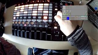 Free Akai APC40 MK2 Ableton 9 Step Sequencer Melodic Drum  NO Max 4 Live  NO Installation [upl. by Tohcnarf825]