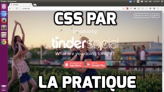 CSS PAR LA PRATIQUE  3  Landing Page Tinder [upl. by Forras29]