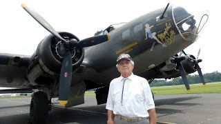 The Memphis Belle Honor Flight with Sgt Clarence Cherry [upl. by Brina759]