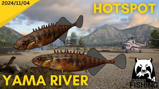 9 Spined Stickleback Hotspot Yama River Russian Fishing 4 [upl. by Ambert931]