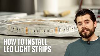 How to Install LED Light Strips [upl. by Sly]