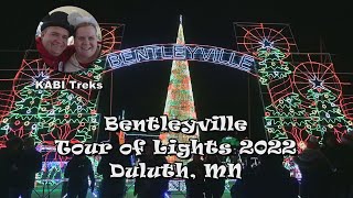 Bentleyville Tour of Lights 2022 Duluth MN [upl. by Annahpos]