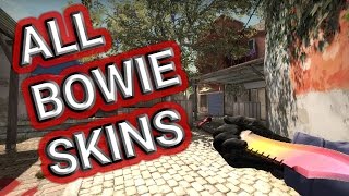 CSGO Bowie Knife  ALL Skins Showcase [upl. by Conah]