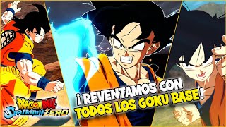 LOS 3 GOKU BASE DB SPARKING ZERO RANKED GAMEPLAY [upl. by Vashti]