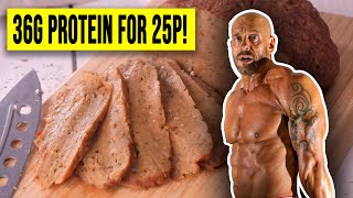 LEANEST High Protein Vegan Meat Recipe [upl. by Ulberto]