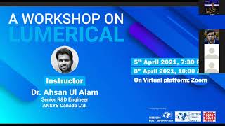 ANSYS LUMERICAL TRAINING WORKSHOP SESSION 1 [upl. by Olin573]