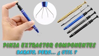 Pinza Extractor Componentes SMD  ¿ Vale la pena [upl. by Egnalos]