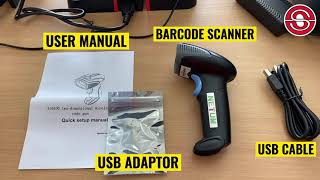 BARCODE SCANNER  Unboxing And Review Wireless Bluetooth 3inOne NETUM Barcode Scanner [upl. by Rufena]