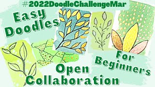 Doodle Challenge March 2022  Easy for Beginners [upl. by Aidin]