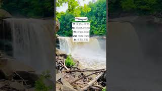 When To See The Moonbow In Cumberland Falls State Resort Park exploreusa waterfalls [upl. by Hallerson]