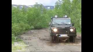 LR Defender 110 SW quotDas Checker Landyquot entlang des russischen Polarkreises [upl. by Renault357]