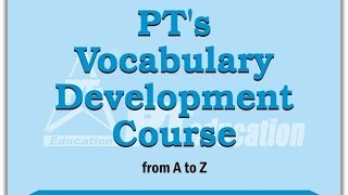 PTs Vocabulary Booster  PTVB 4  Vocab for competitive exams  Quiz [upl. by Gusti613]