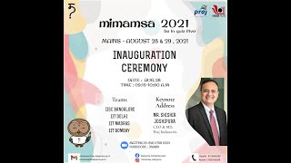 MIMAMSA 2021 MAINS Inaugural Ceremony [upl. by Vyner799]