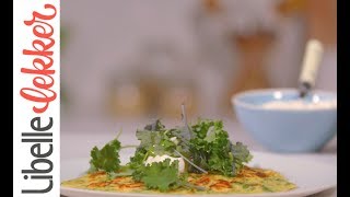 Hartige pannenkoek met zalm [upl. by Annauqahs]