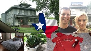 Unser AirBnB in Beaumont Hausgeist amp Haul  Texas Vlog 12 [upl. by Yasmine]