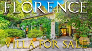 PERIOD MANSION FOR SALE IN POGGIO IMPERIALE FLORENCE  ROMOLINI [upl. by Doralynne]