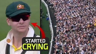 Steve Smith got emotional when England crowd sang an insulting song for him  Eng vs Aus Ashes [upl. by Daraj]