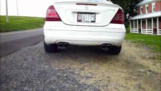 C55 AMG Kleemann Headers Cold Start [upl. by Ankeny]