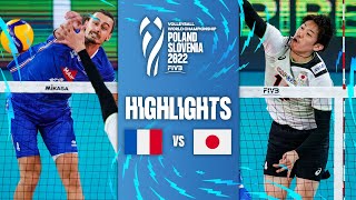 🇫🇷 FRA vs 🇯🇵 JPN  Highlights Final Phase  Mens World Championships 2022 [upl. by Estas]