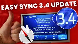 Easy Sync 34 Update amp Sync 3 Maps Update [upl. by Ennybor]