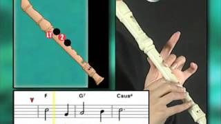 Ex013 How to Play Recorder  Recorder Lessons for Beginners [upl. by Nodnar]