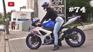 Motos esportivas acelerando em Curitiba  Parte 74 [upl. by Sprung]