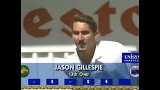 Jason Gillespie bowling around 100MPH vs SA 1997 Test [upl. by Iaj250]