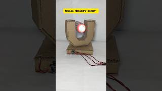 Mini Sharpy light testing youtubeshort dcmotor diy [upl. by Loris]