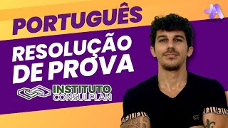 Concurso Nova Iguaçu  Resolução de Prova Português  Instituto Consulplan [upl. by Apple]