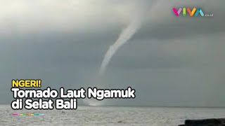 Fenomena Waterspout di Selat Bali Lumpuhkan 2 Pelabuhan [upl. by Dannie]