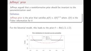 Noninformative prior distributions [upl. by Lach]