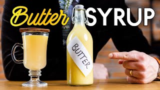 DIY Butter Syrup for THE BEST Hot Buttered Rum [upl. by Aisad]