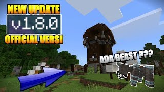 NEW UPDATE  MCPE V 18024 OFFICIAL  FITUR BARU  ADA BEAST [upl. by Kylila]