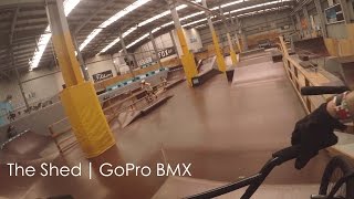 GoPro BMX  The Shed Indoor Skatepark [upl. by Lund859]