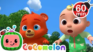 Peekaboo  🌈 CoComelon Sing Along Songs 🌈  Preschool Learning  Moonbug Tiny TV [upl. by Devin]