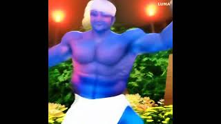 Joshua Dufurrena will play BIG NIPPLE SHIRTLESS DANCING SMURF in the new Smurf movie [upl. by Gorton]