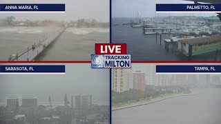 WATCH LIVE Florida weather cameras ahead of Hurricane Milton  FOX 5 News [upl. by Runkel]