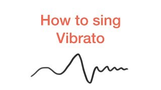 Singing Vibrato How to have Vibrato sounds [upl. by Irehc443]