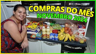 Compras do Mês Para 4 Pessoas no Supermercado Store em Aparecida de Goiânia Novembro de 2024 [upl. by Niklaus]