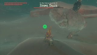 BotW Rare Ore Stone Talus Gerudo Highlands [upl. by Elohcin649]