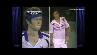 Ilie Nastase vs McEnroe US Open 1979 Highlights 1 [upl. by Page]