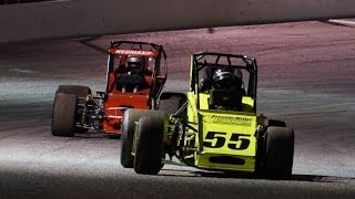 CCS Wingless Sprint Cars at Citrus County Speedway 212014 [upl. by Norbert]