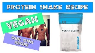 Vegan Protein Shake Recipe  Easy amp Delicious Dark Chocolate amp Peanut [upl. by Ssalguod]