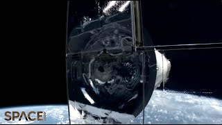 SpaceX Starlink satellites deployed in stunning view from space [upl. by Aihsei]