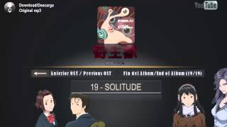 Parasyte anime Original Soundtrack  19 SOLITUDE [upl. by Adin]